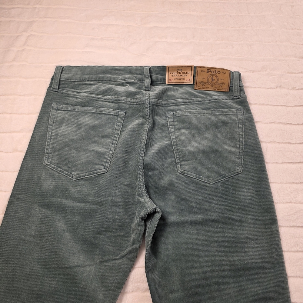 Polo by Ralph Lauren Men’s Green Corduroy Pants